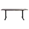 Alera Rectangle Table Base, 48" to 72" X 24" to 36" X 25" to 50.7" HT3SAB